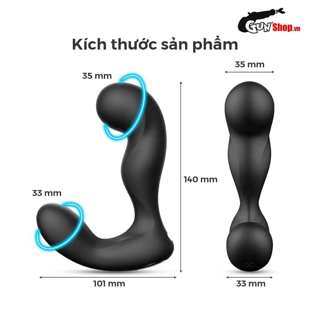 Svakom Iker Dual-Motor Powerful Remote Anal Massage Toy — photo 2