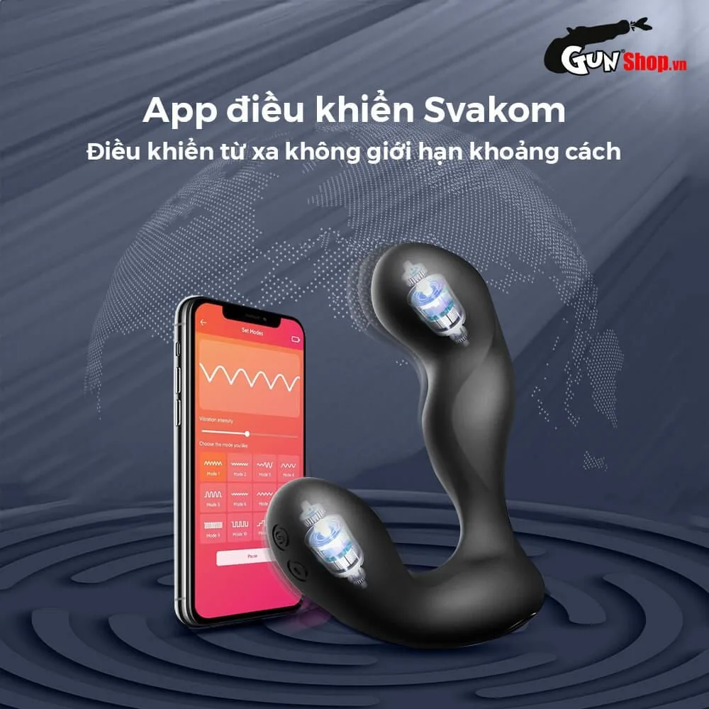 Svakom Iker Dual-Motor Powerful Remote Anal Massage Toy — photo 3