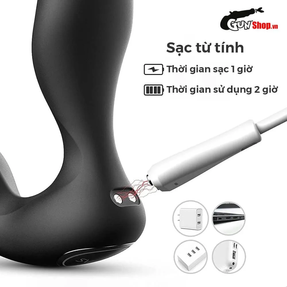 Svakom Iker Dual-Motor Powerful Remote Anal Massage Toy — photo 7