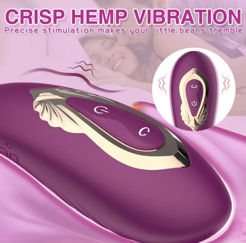 Remote Control Double Head G-Spot Vibrator Thrusting Female Toy — photo 4
