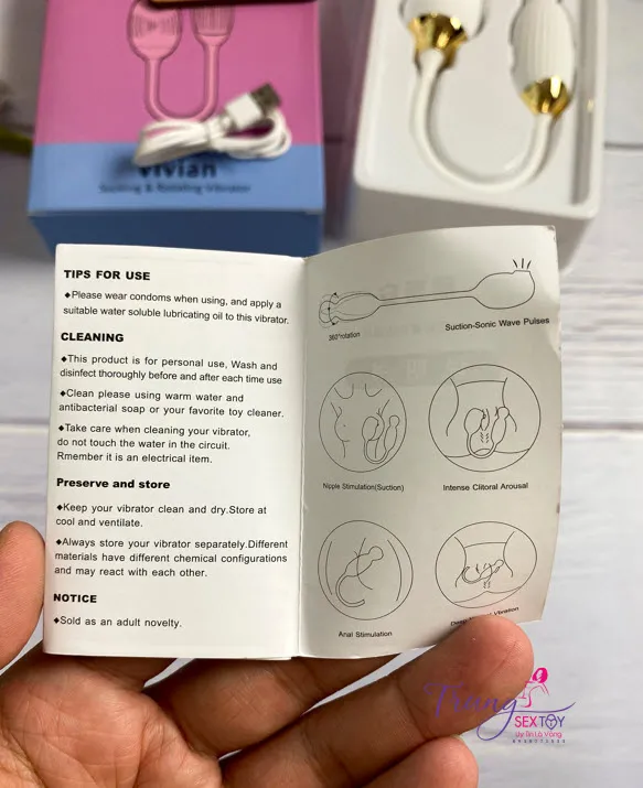 360° Rotation Intense Sucking & Vibrating Silicone Toy For Women — photo 2