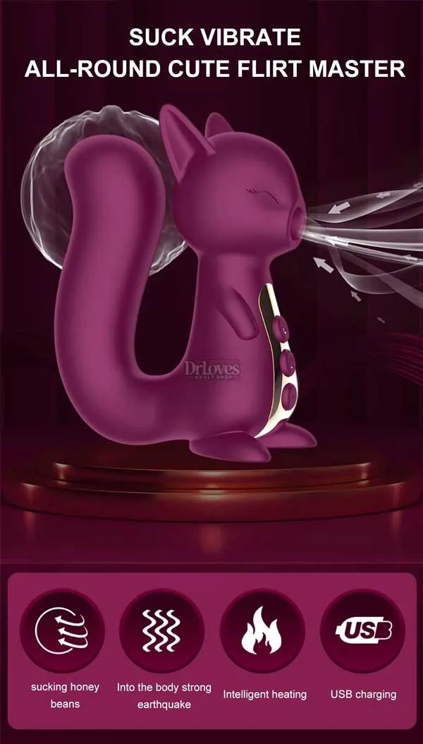 OEM Fox Vagina Warm Suction 10-Speed Waterproof Vibrator — photo 6