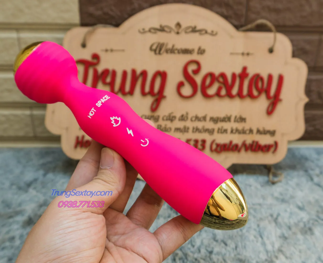 Hot Space 7-Mode Rechargeable Heat Vibrating Silicone Massager — photo 5