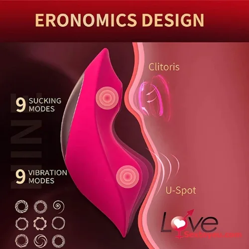 Mini Remote-Controlled Clitoral Sucking Vibrator for Women’s Pleasure — photo 4