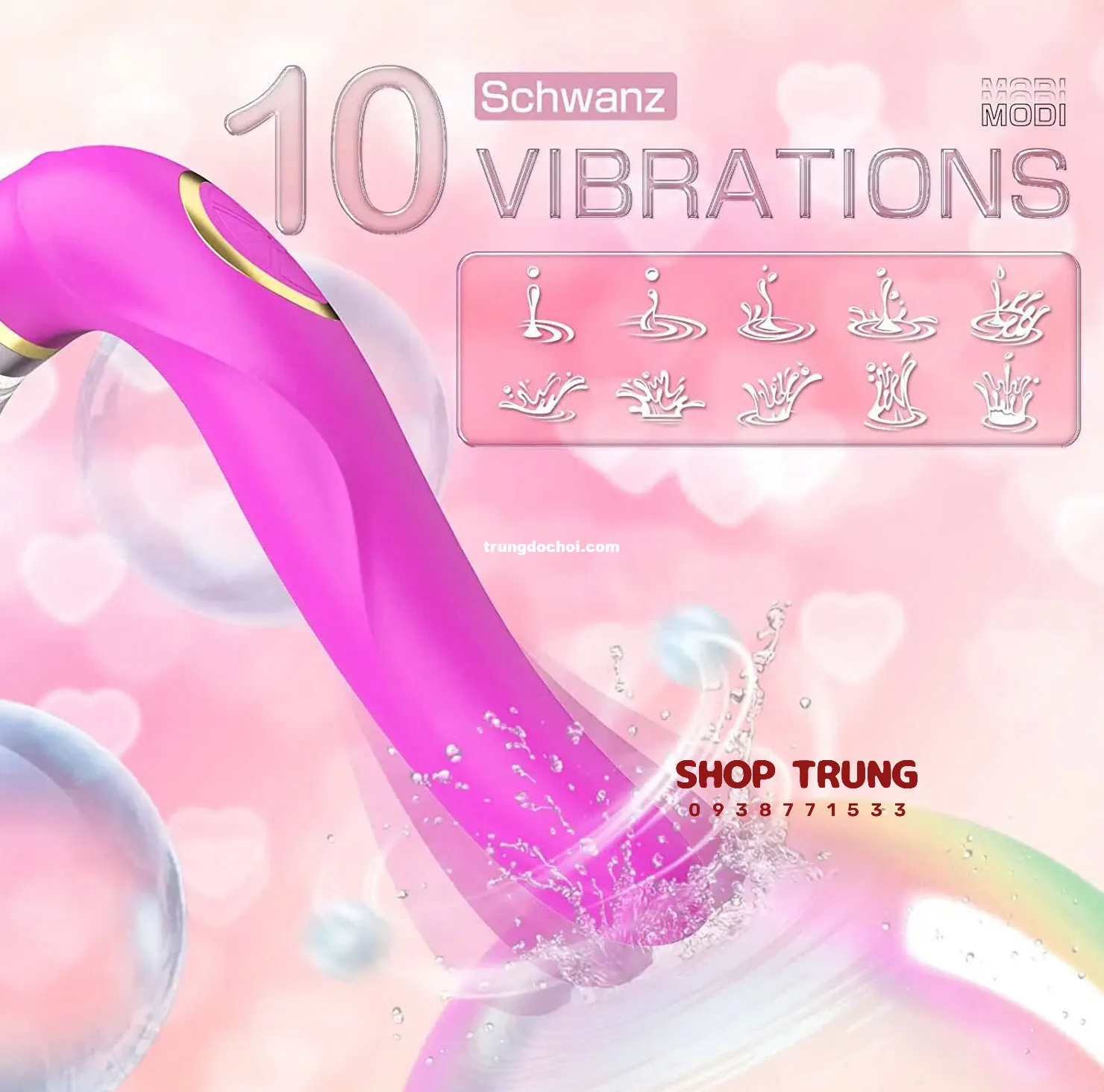 G-Spot Licking Sucking Vibrator 10 Modes Medical Silicone — photo 6