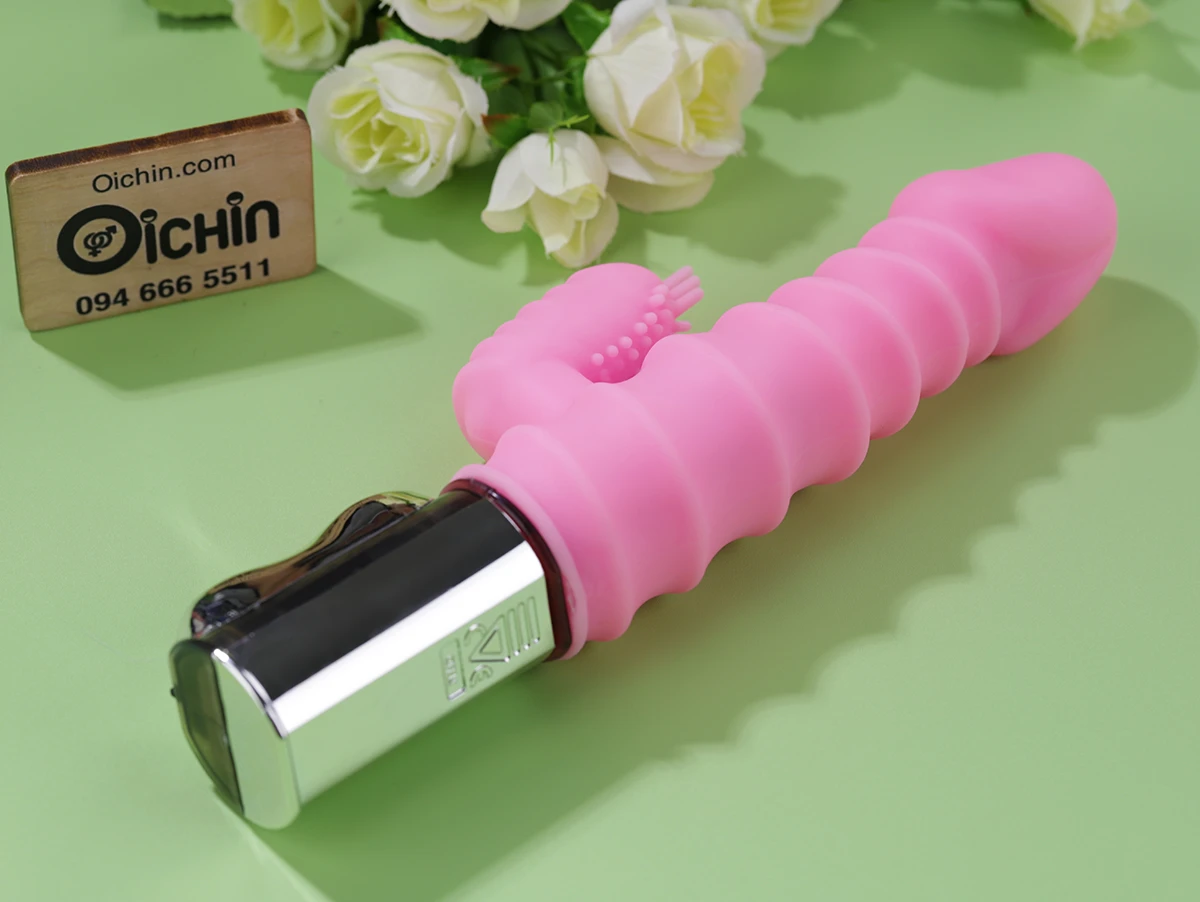 NPG Japan Ribbed Waterproof Vibrator Dual Motor Intense Stimulation — photo 4