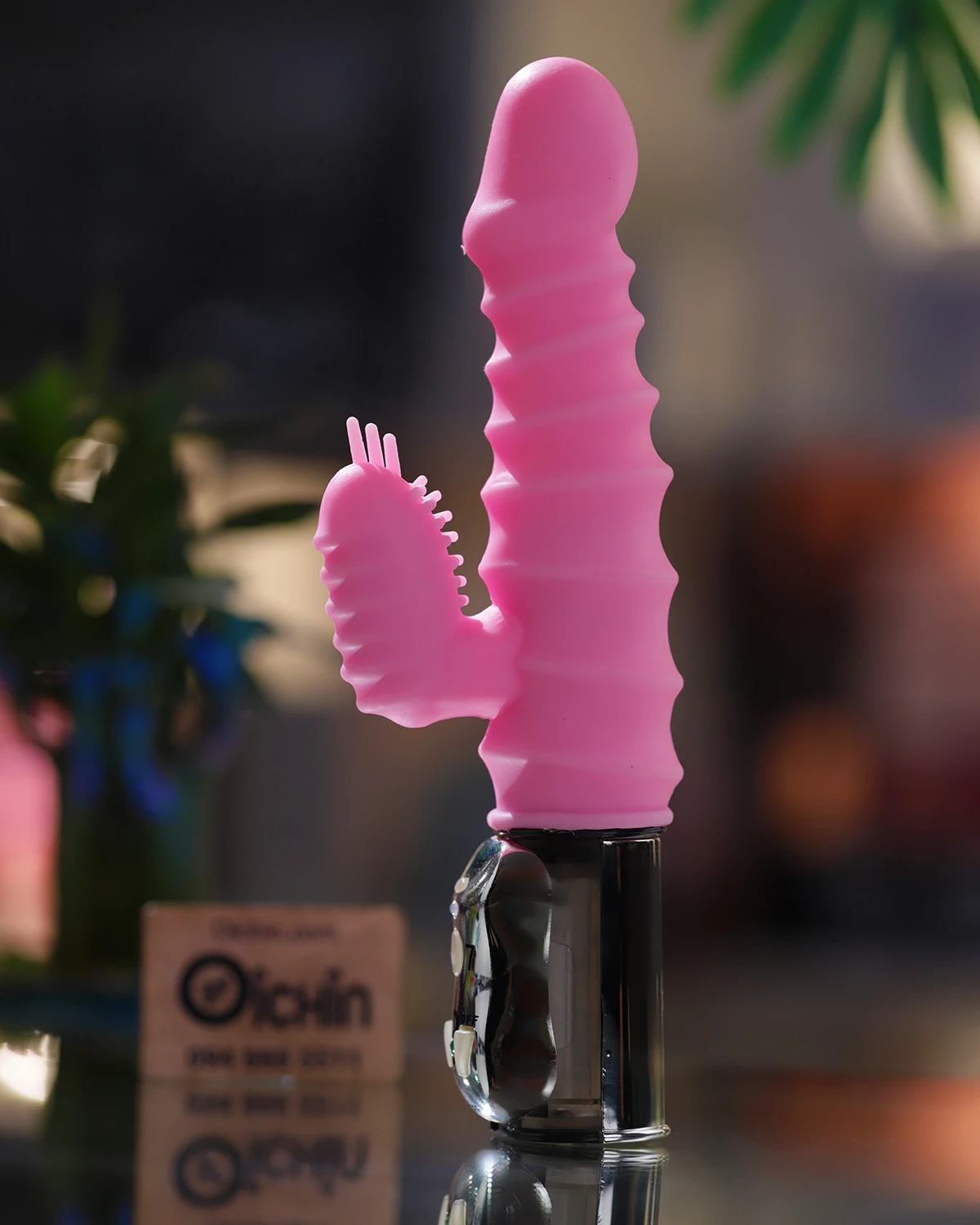 NPG Japan Ribbed Waterproof Vibrator Dual Motor Intense Stimulation — photo 2