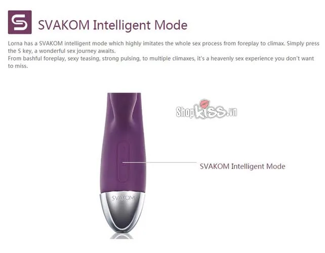 Svakom Lorna Premium G-Spot Vibrator Touch Control Waterproof — photo 8