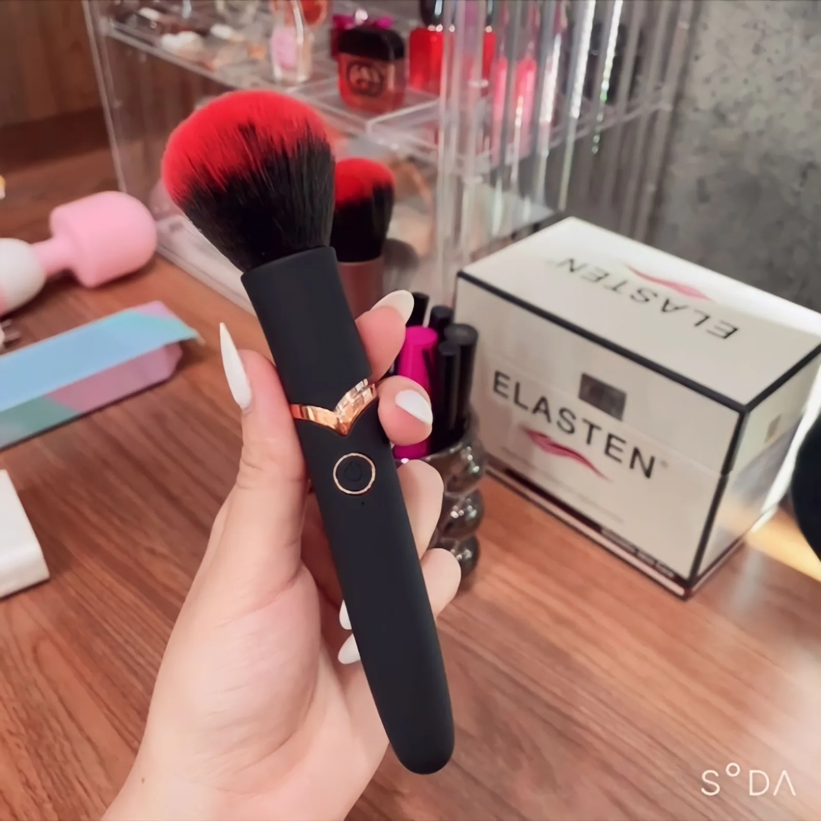 Discreet G Spot Vibrator Makeup Brush Style for Women — photo 2