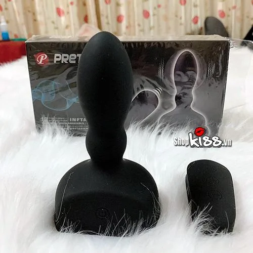 Prettylove Harriet Inflatable Remote Control Anal Vibrator — photo 5