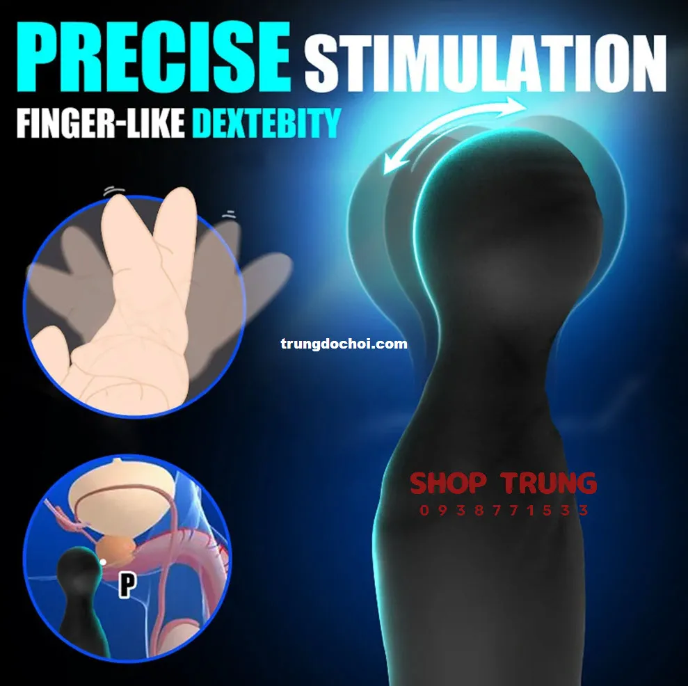 Anal Vibrator Key Shape USB Rechargeable Soft Silicone — photo 3