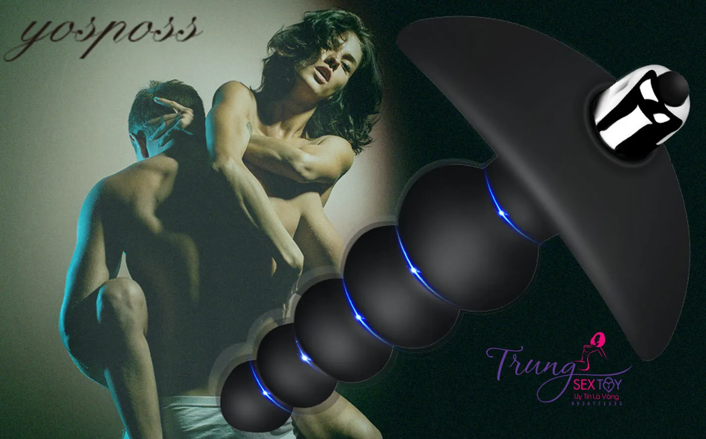 Portable Bead-Shaped Anal Vibrator Handheld Pleasure Toy — photo 5