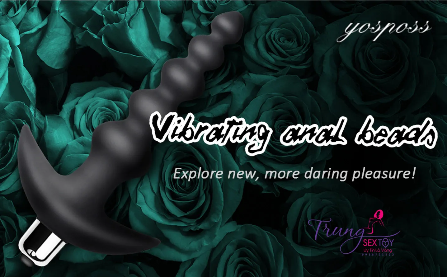 Portable Bead-Shaped Anal Vibrator Handheld Pleasure Toy — photo 6