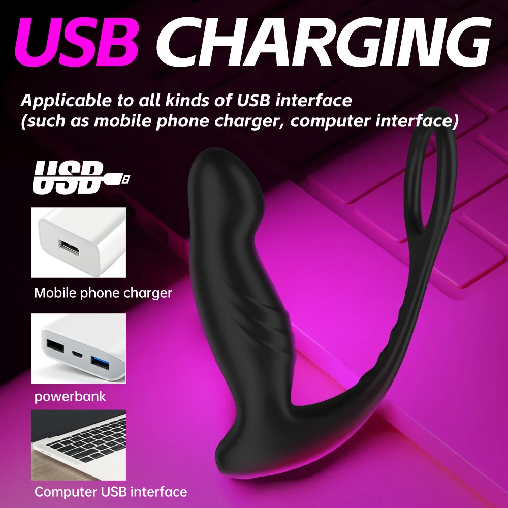 Prostate Massager Remote App Control Soft Silicone 11.4cm — photo 5
