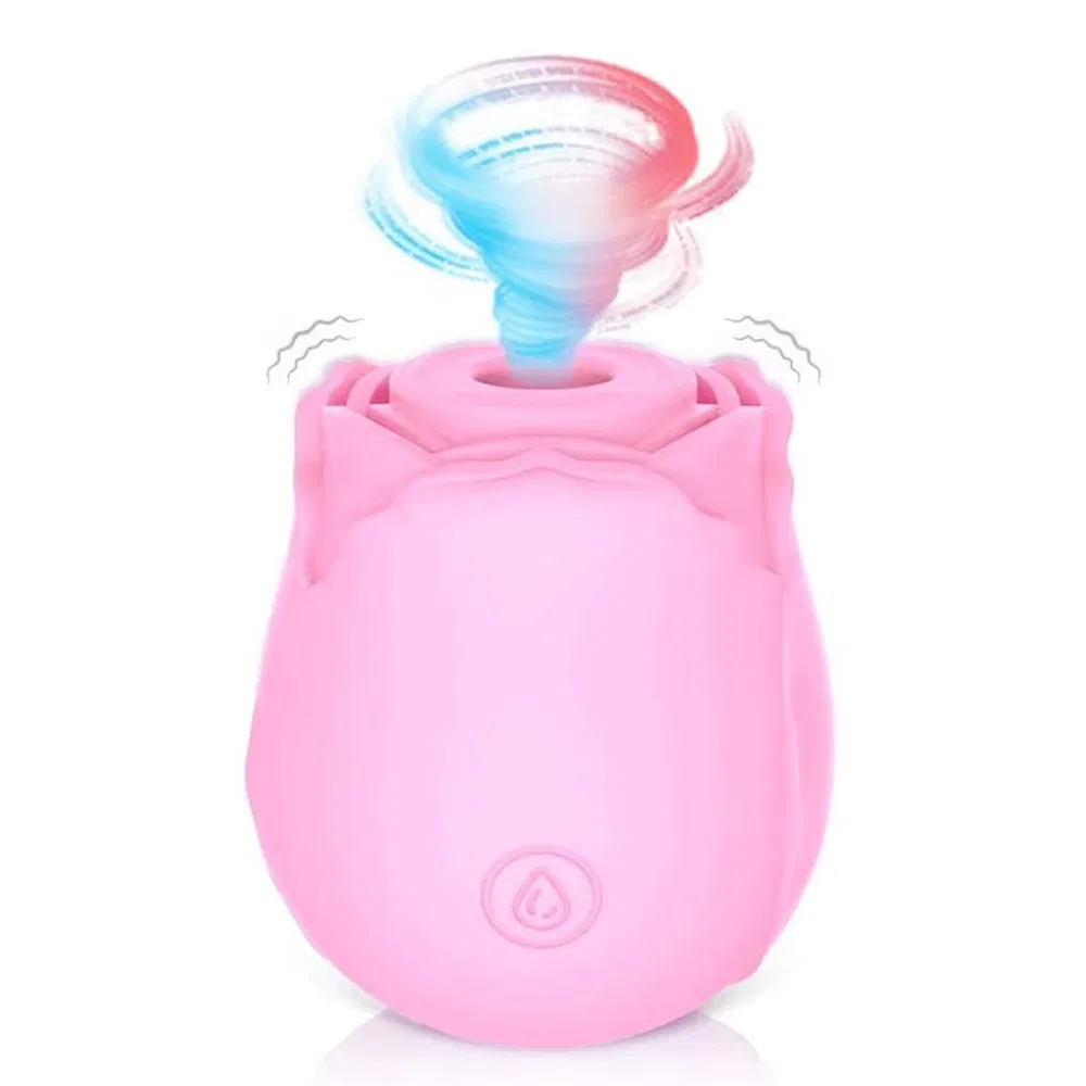 Omysky Rose Shaped G-Spot Vibrator Soft Silicone — photo 3