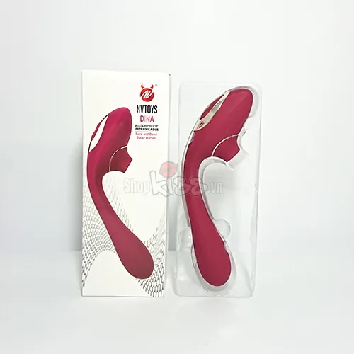 Dina Dual Function Vibrator + Suction Pleasure Device — photo 6