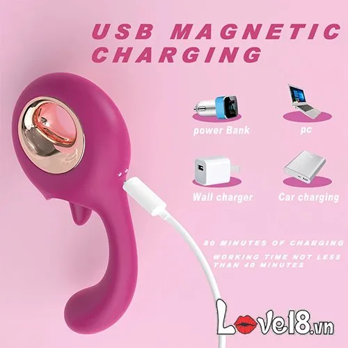 S-Hande Woo G-Spot Clitoral Vibrator 10 Modes Female Toy — photo 3