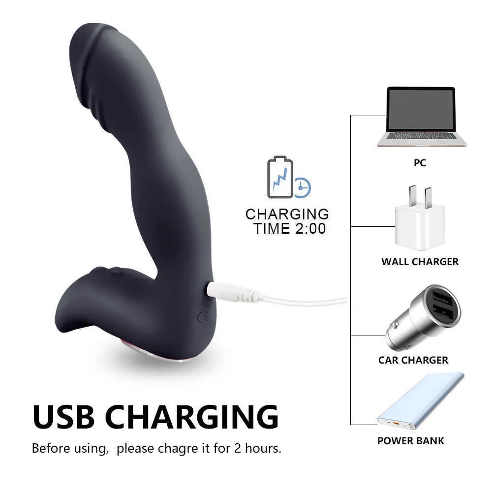 Carlota Prostate Massage Anal Vibrator 10-Speed Rechargeable — photo 2