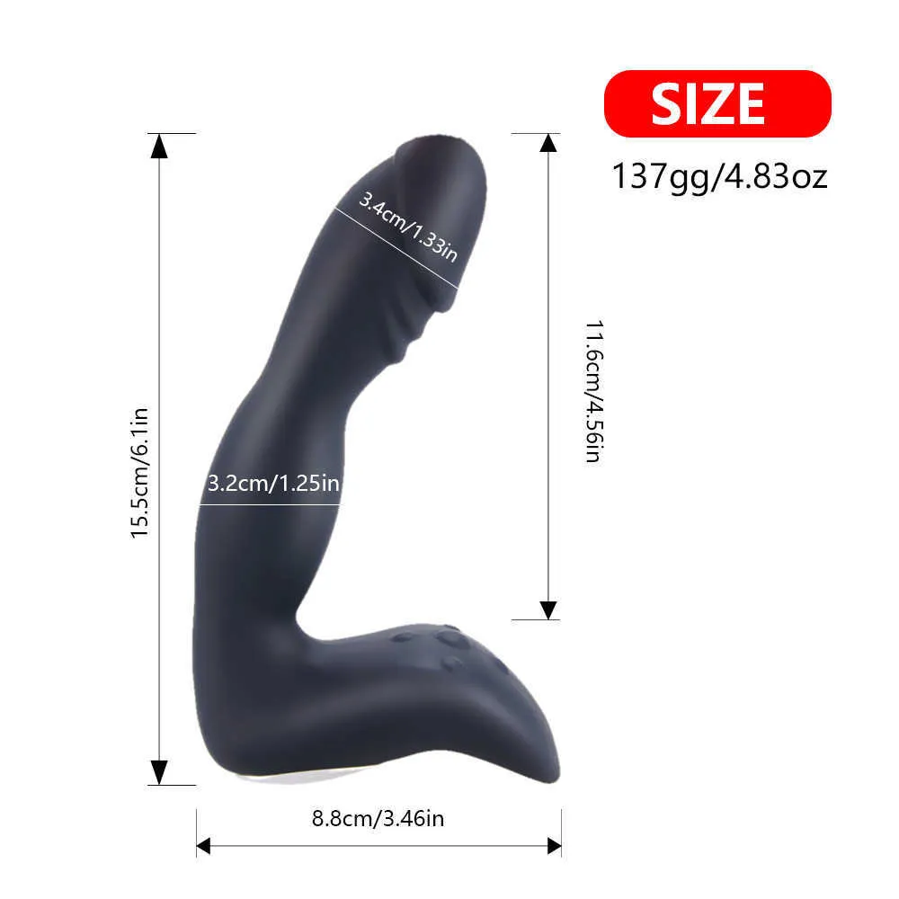 Carlota Prostate Massage Anal Vibrator 10-Speed Rechargeable — photo 4