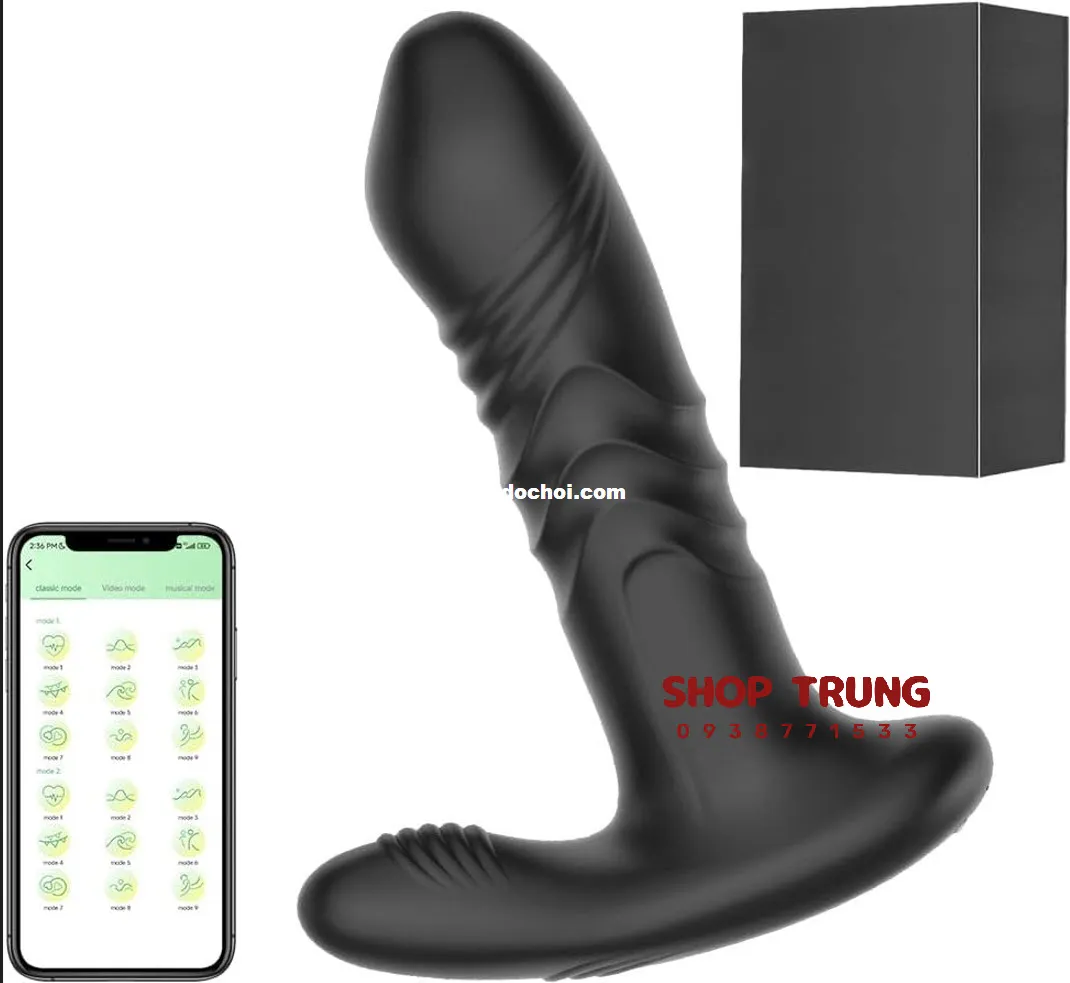 Rechargeable Multifunctional Anal Vibrator with Remote Control — photo 3