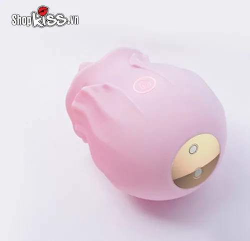 OMYSKY Rose-Shaped Clitoral Licking Vibrator Cute Pink — photo 3
