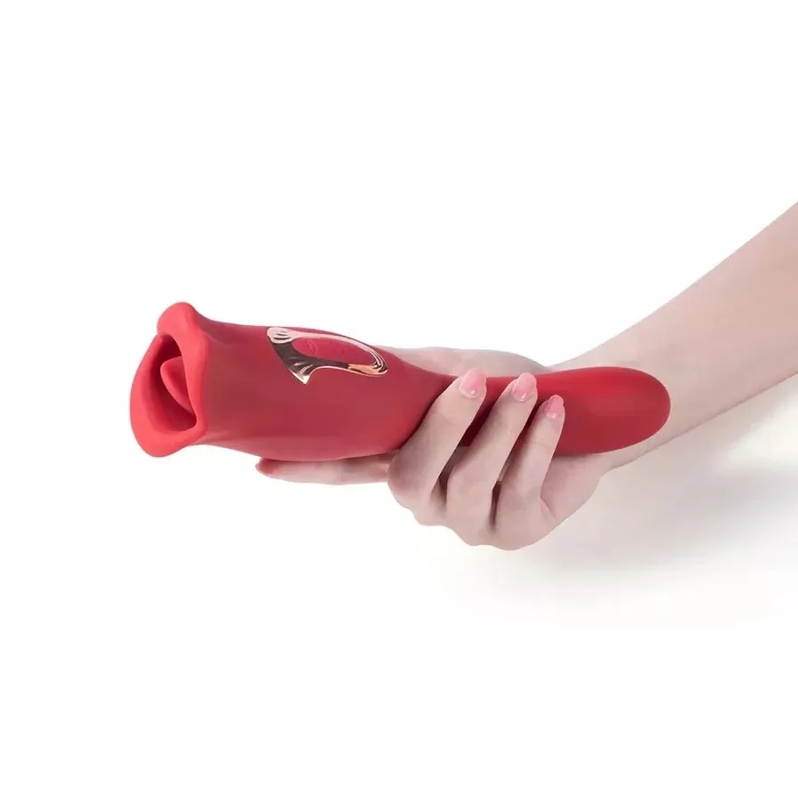 Multi-Function Tongue Licking Vibrator Realistic Oral Pleasure — photo 4