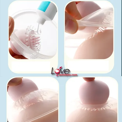 Remote-Controlled Nipple Licking & Clitoral Vibrator — photo 4