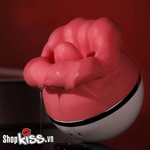 Big Mouth Rose Clitoral Licking Sucking Vibrator Red Petals — photo 4