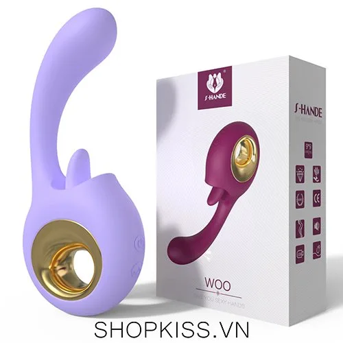S-Hande Woo Purple G-Spot & Clitoral Massage Vibrator – High Intensity — photo 2