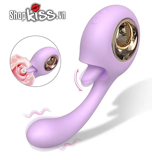 S-Hande Woo Purple G-Spot & Clitoral Massage Vibrator – High Intensity — photo 3