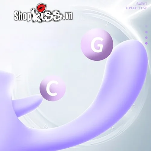 S-Hande Woo Purple G-Spot & Clitoral Massage Vibrator – High Intensity — photo 4