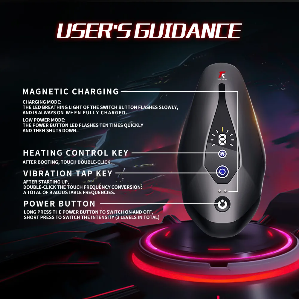 Yeain BLACK EAGLE Penile Massager for Delay and Stimulation — photo 6