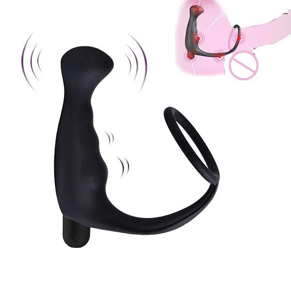 10-Frequency Strap-On Anal Vibrator Waterproof — photo 4
