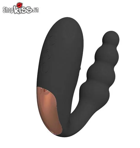 Faak Dual-Ended Anal Vibrator Silicone Black — photo 4