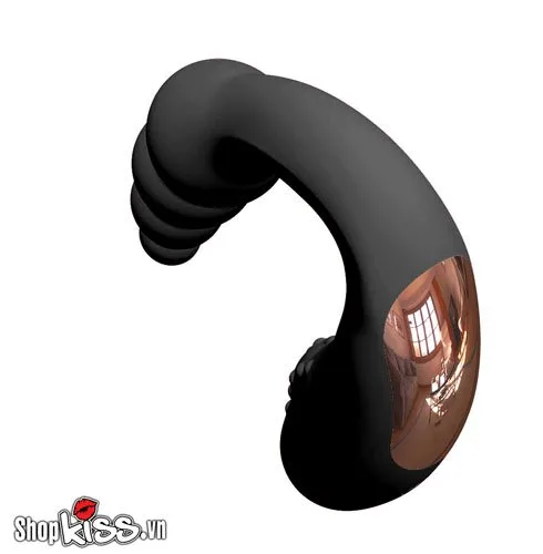 Faak Dual-Ended Anal Vibrator Silicone Black — photo 5