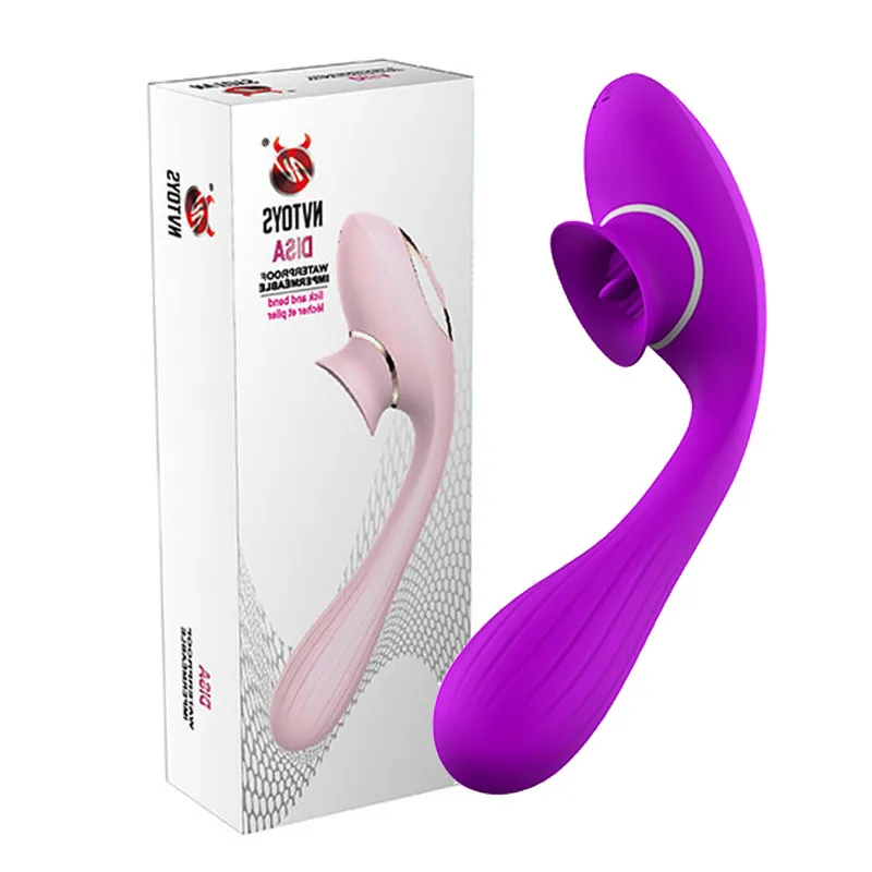 Disa Premium Tongue Vibe Flexible Silicone Female Fun — photo 3