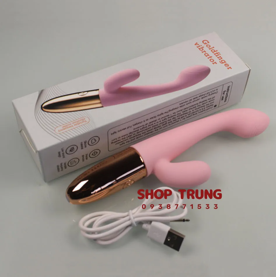 Mini Pink USB Rechargeable G-Spot Clitoral Vibrator — photo 2