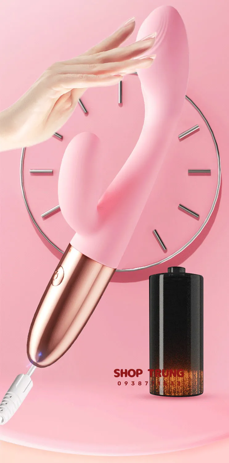 Mini Pink USB Rechargeable G-Spot Clitoral Vibrator — photo 7