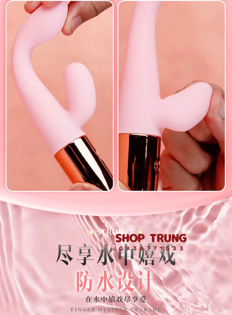 Mini Pink USB Rechargeable G-Spot Clitoral Vibrator — photo 5