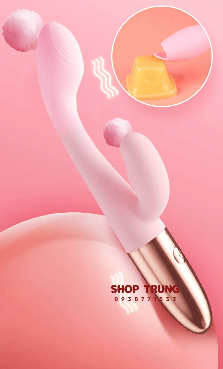 Mini Pink USB Rechargeable G-Spot Clitoral Vibrator — photo 4