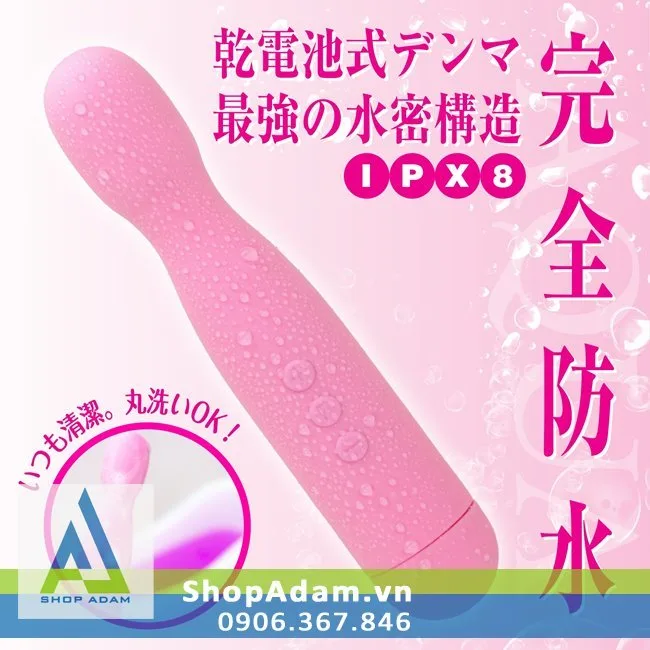 Pink & Kuro Denma Aqua Waterproof Mini Clitoral Vibrator Japan — photo 2