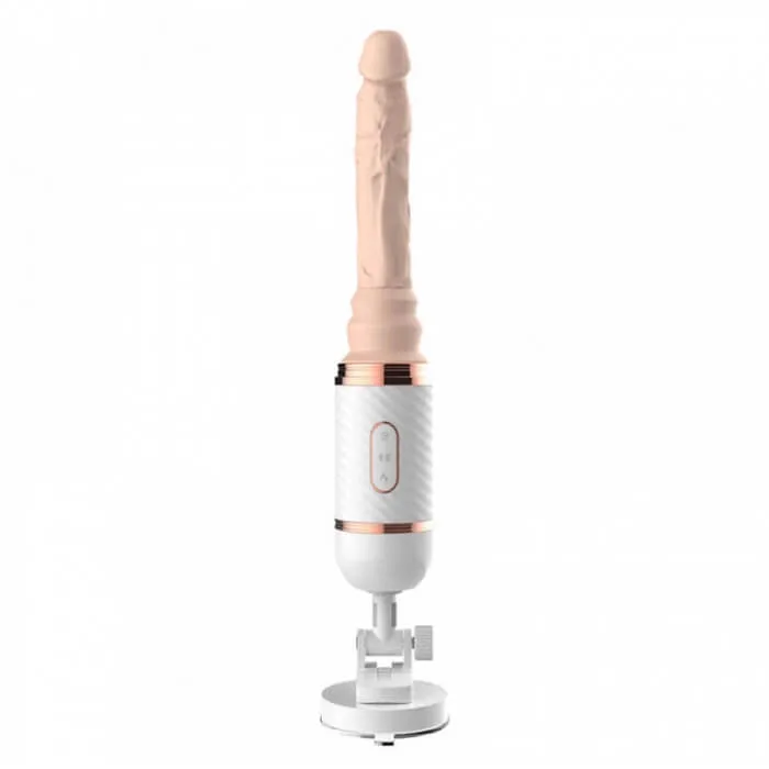 Cyclone Fire Heated Vibrating Thrusting Dildo 18cm — photo 2
