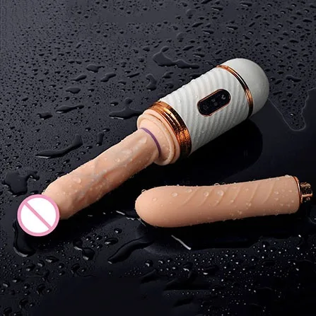 Cyclone Fire Heated Vibrating Thrusting Dildo 18cm — photo 4