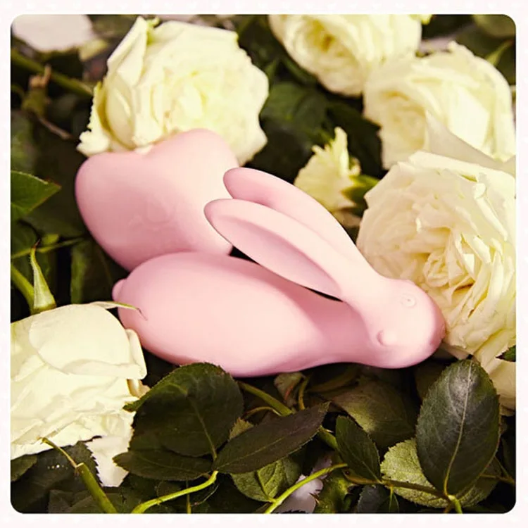 MS15A Rabbit Shaped G-Spot Vibrator Silicone ABS Dual Motor — photo 5