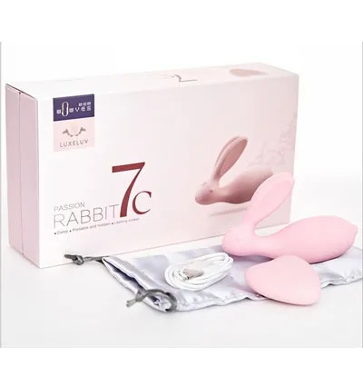 MS15A Rabbit Shaped G-Spot Vibrator Silicone ABS Dual Motor — photo 6