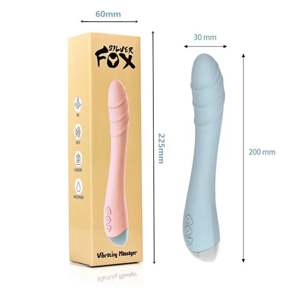 Fox Silver Love Vibrator G-Spot Clitoral Stimulator — photo 4
