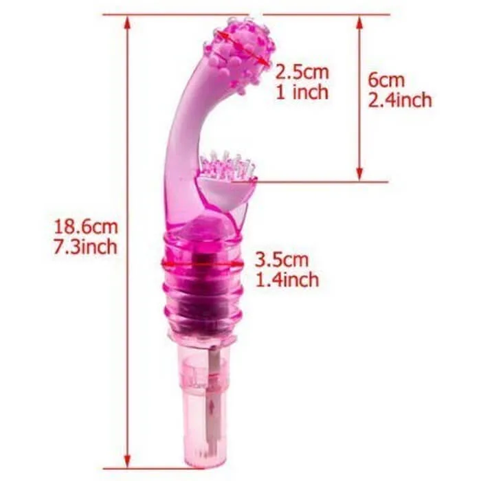 Mini Rocket Ticklers Finger-Shaped Love Vibrator — photo 3
