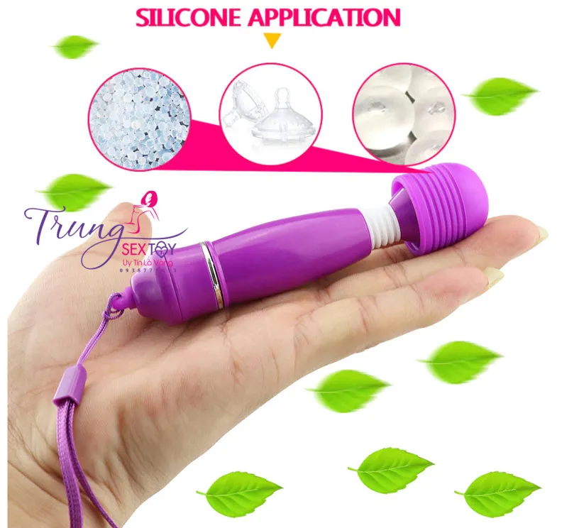 Mini Wand Extreme Powerful Clitoral Vibrator for Female Orgasm — photo 4