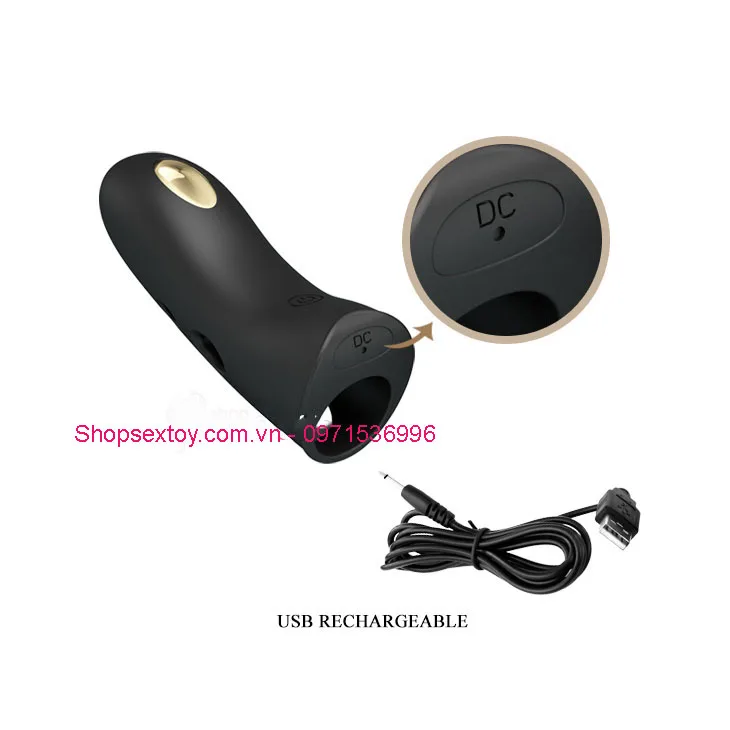 Marico 24K Gold Fingertip Electric Vibrator — photo 4
