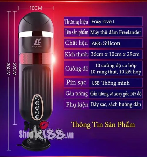 Freelander High-End Male Automatic Masturbator Vibrating Suction — photo 6